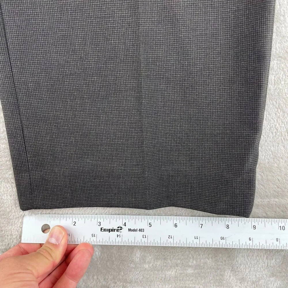 Banana Republic Dress Pants Men 34x32 Heather‎ Brown Straight Leg Classic Fit